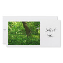 In the Woods - Thank You photo cards by artberry In the Woods - Thank You photo cards