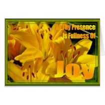 In Thy Presence is Fullness of Joy cards