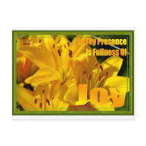 In Thy Presence is Fullness of Joy postcards