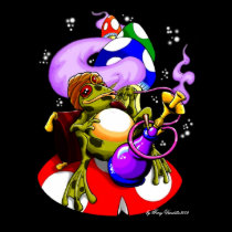 ...in Toadstool Meadows (after dark) posters