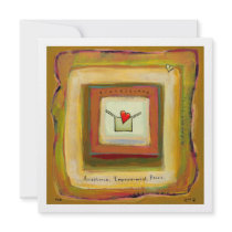 In Transition acceptance beautiful hopeful art invitations