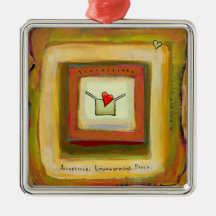In Transition acceptance beautiful hopeful art Christmas Ornament