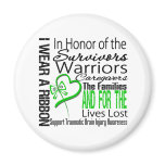 In Tribute Collage Traumatic Brain Injury magnets