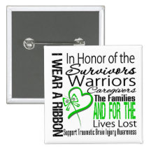 In Tribute Collage Traumatic Brain Injury Pin