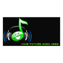 In Tune! - Designer Photo Card