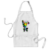 In Vino Veritas apron by LaureFCarlisle In Vino Veritas apron