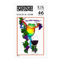 In Vino Veritas postage