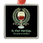 In Vino Veritas Wine Ornament