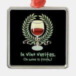 In Vino Veritas Wine Ornament