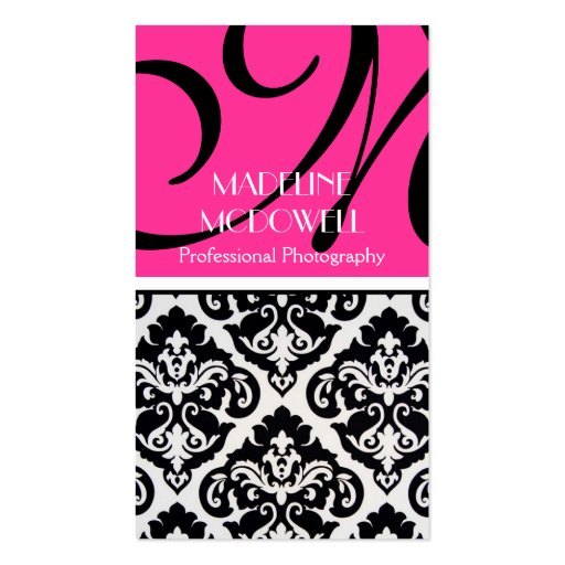 In Vogue Business Card Templates (front side)