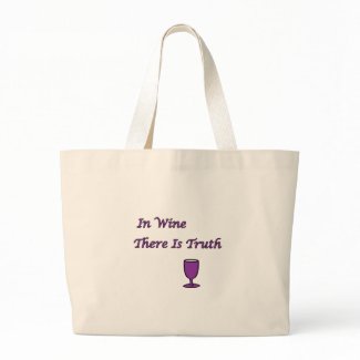 In Wine There Is Truth bag