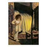 In winter I get up at night Card