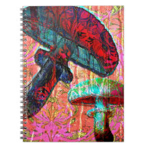 In Wonderland II Spiral Note Book