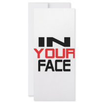 in your face icon rack cards