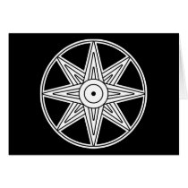 Inanna Star Symbol Card