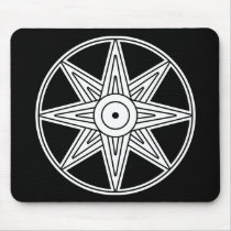 Inanna Star Symbol mousepads