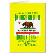 Inaugural 2013 card