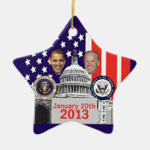 Inaugural 2013 christmas ornament
