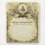Inaugural Address of Abraham Lincoln March 4 1865 Mouse Pad