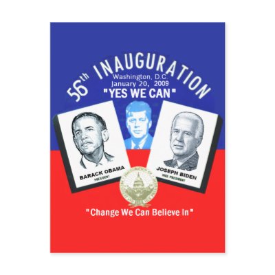 Inaugural JFK Postcard by samappleby