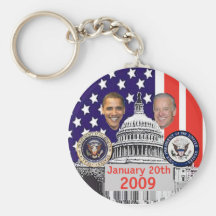 INAUGURAL Jugate Keychain