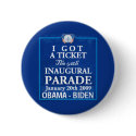 Inaugural Parade Button by samappleby Inaugural Parade Button
