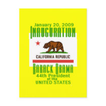 INAUGURAL Postcard by samappleby INAUGURAL Postcard