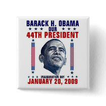 Inauguration Pinback Buttons