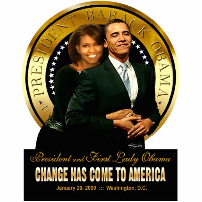 Inauguration - Change Photo Sculpture by thebarackspot