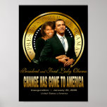 Inauguration - Change Poster posters