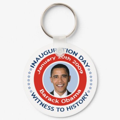 Inauguration Day 2009 Keychain by SoCalTeeShirts