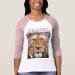 Ladies 3/4 Sleeve Raglan (Fitted)