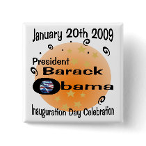 Inauguration Day Celebration buttons