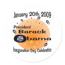 Inauguration Day Celebration stickers
