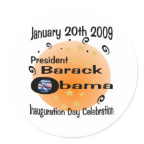 Inauguration Day Celebration stickers