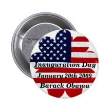 Inauguration Day-OBAMA- Button