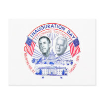 Inauguration Day Postcard by samappleby Inauguration Day Postcard