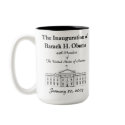 Inauguration Mug by ObamaRama Inauguration Mug