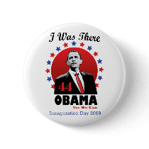 Inauguration Obama - 44th President buttons