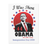 Inauguration Obama - 44th President Postcard