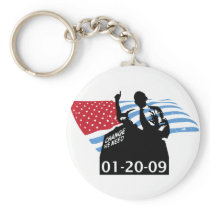 Inauguration Obama Key Chain