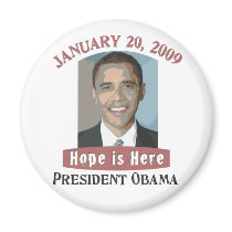 Inauguration Obama Merchandise magnets