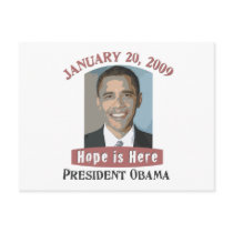 Inauguration Obama Merchandise postcards