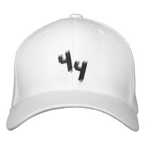 INAUGURATION OF BARACK OBAMA:  44TH PRESIDENT EMBROIDERED BASEBALL CAP