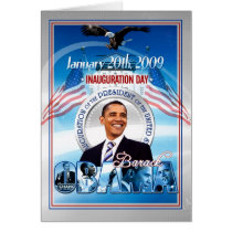 Inauguration of Barack Obama Greeting Cards