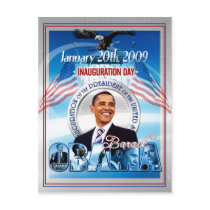 Inauguration of Barack Obama postcards