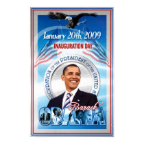 Inauguration of Barack Obama posters