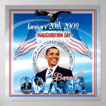 Inauguration of Barack Obama Poster