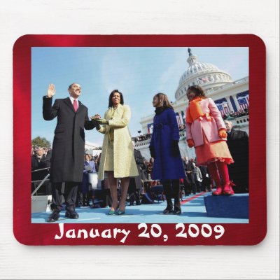 Inauguration Swearing In Mouse Pad by CookerBoy