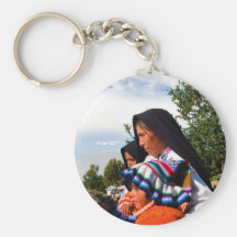 Inca family key chain